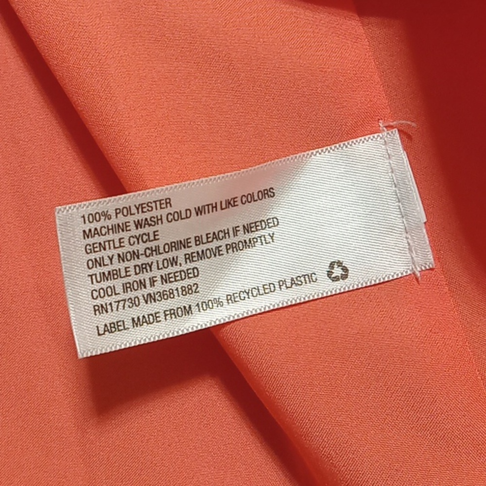 LILLY PULITZER Womens SMALL PETITE White Dress Preowned ORANGE PINK SP MINI - Picture 5 of 8